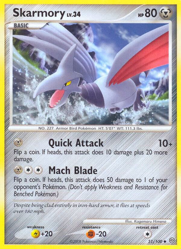 Pokemon Skarmory 51/100 Stormfront