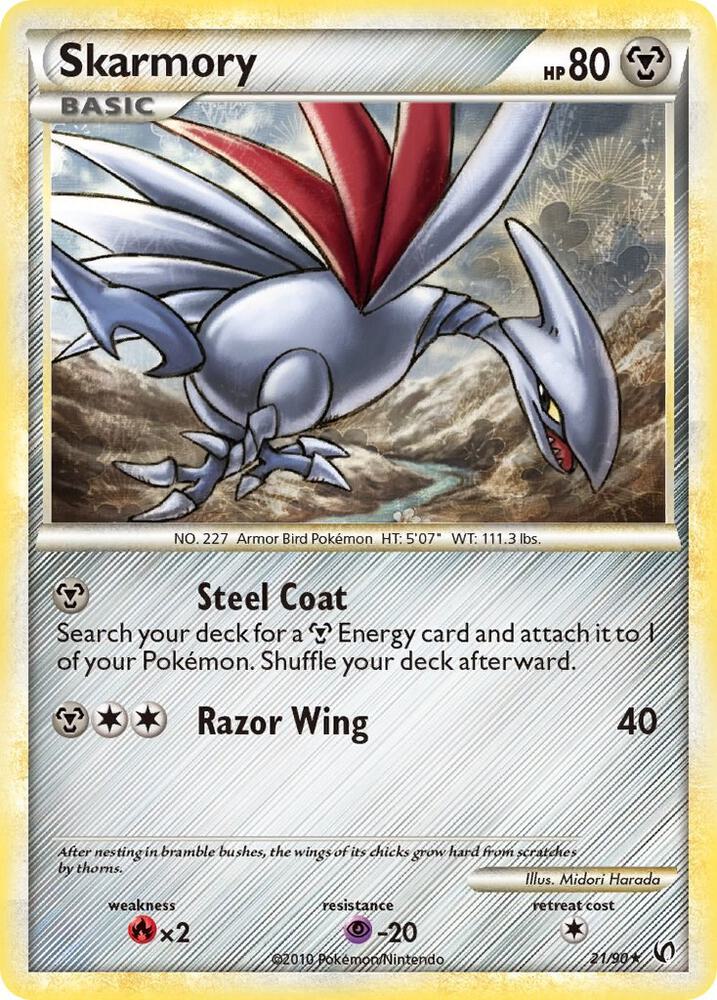 Pokemon Skarmory 21/90 Undaunted