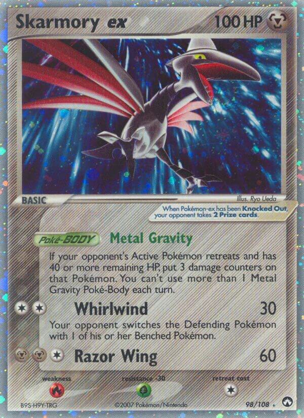 Pokemon Skarmory ex 98/108 Power Keepers