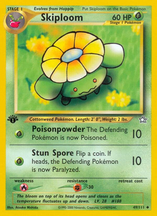 Pokemon Skiploom # 49 Neo Genesis