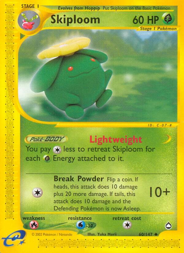Pokemon Skiploom 60/147 Aquapolis