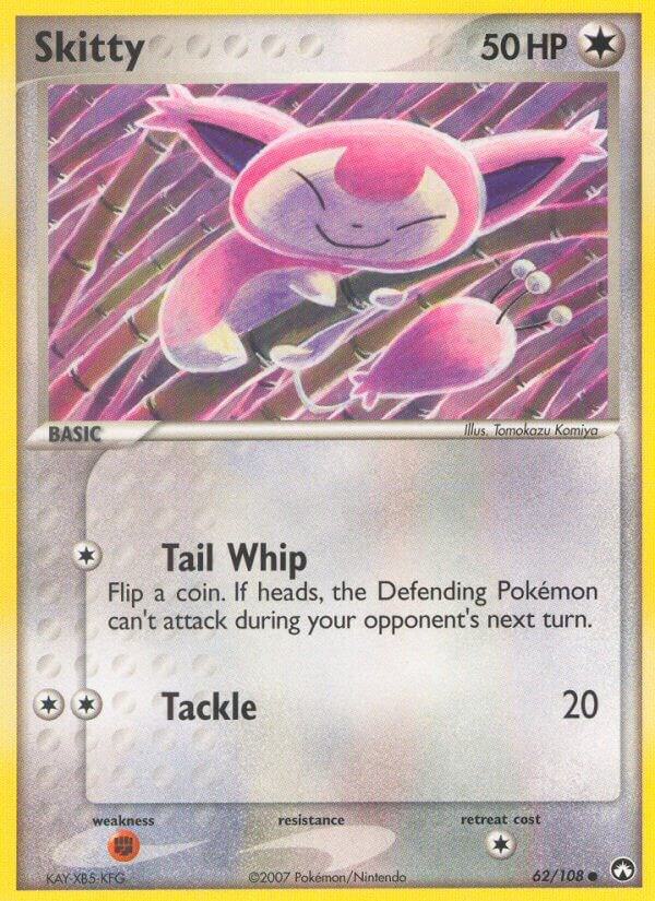 Pokemon Skitty 62/108 Power Keepers