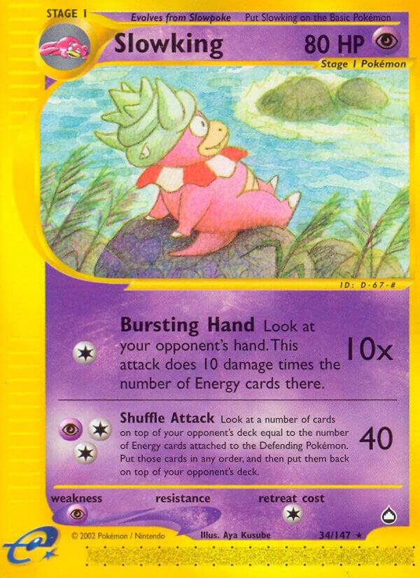 Pokemon Slowking 34/147 Aquapolis