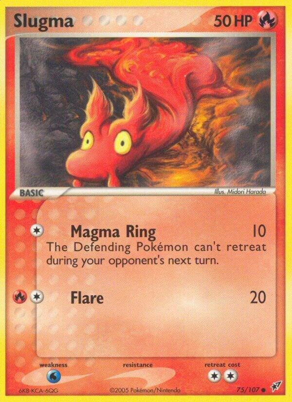 Pokemon Slugma 75/107 Deoxys