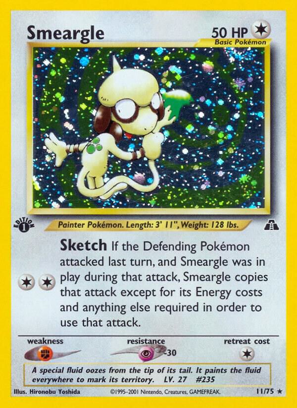 Pokemon Smeargle 11/75 Neo Discovery