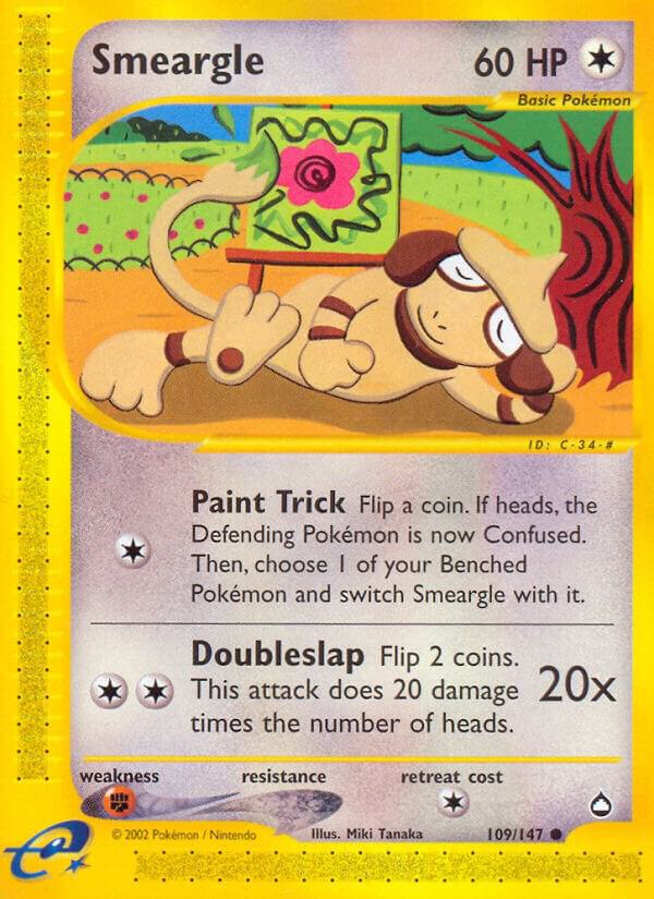 Pokemon Smeargle 109/147 Aquapolis