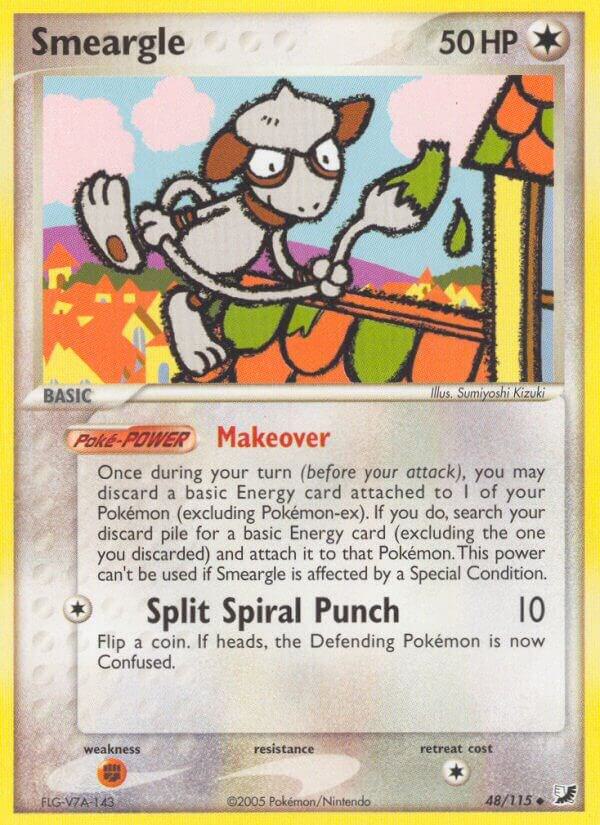 Pokemon Smeargle 48/115 Unseen Forces