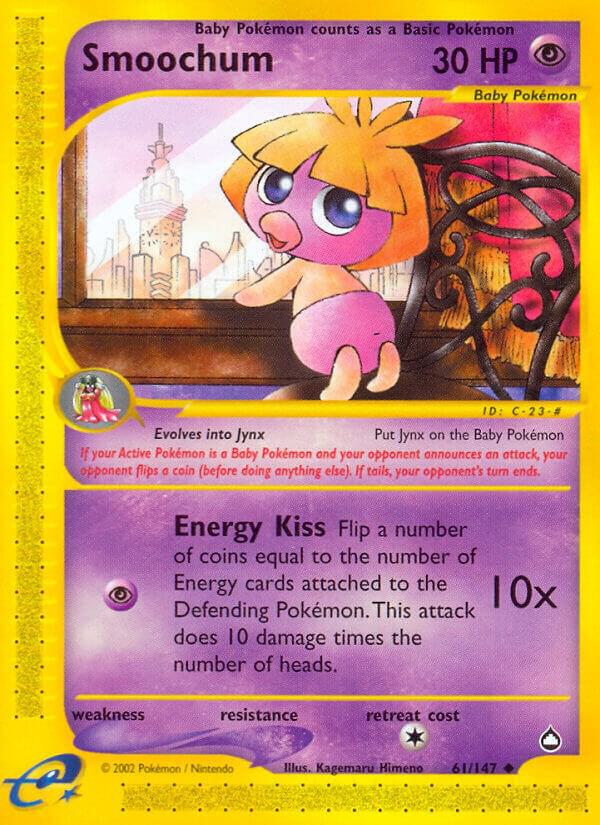 Pokemon Smoochum 61/147 Aquapolis