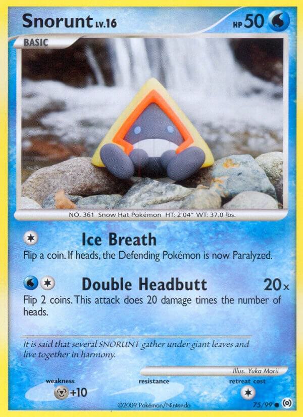 Pokemon Snorunt 75/99 Arceus