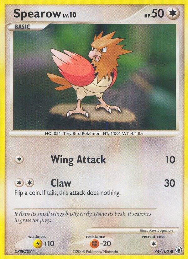 Pokemon Spearow 74/100 Majestic Dawn
