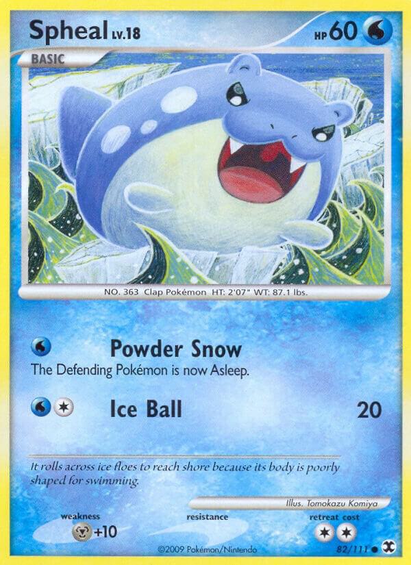 Pokemon Spheal 82/111 Rising Rivals