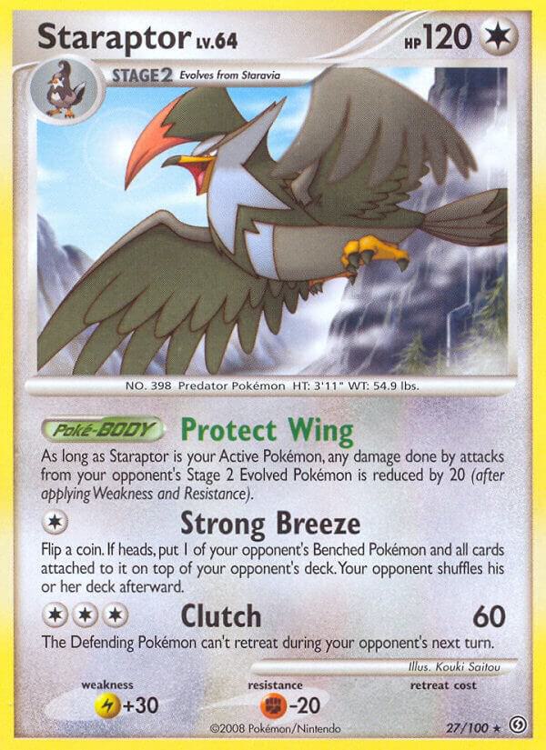 Pokemon Staraptor 27/100 Stormfront