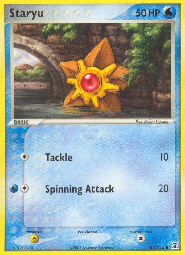 Pokemon Staryu 84/113 Delta Species