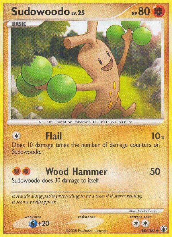 Pokemon Sudowoodo 48/100 Majestic Dawn