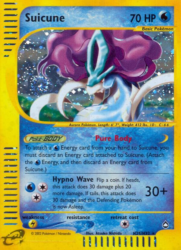 Pokemon Suicune H25/147 Aquapolis