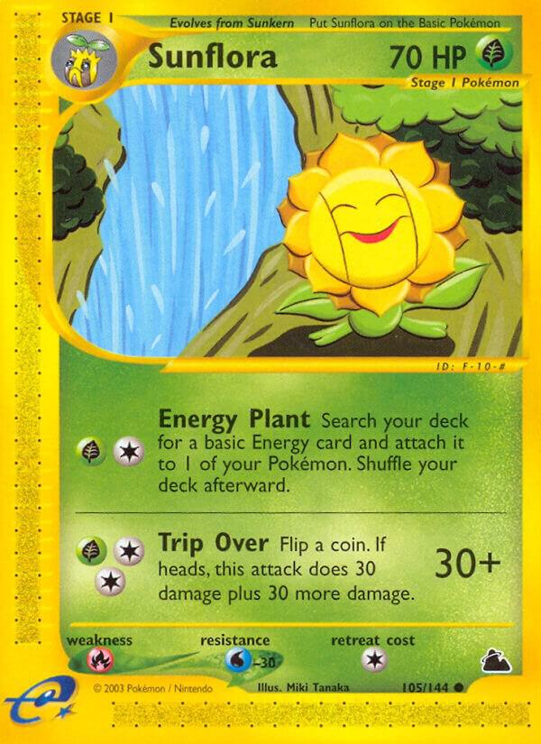 Pokemon Sunflora 105/144 Skyridge