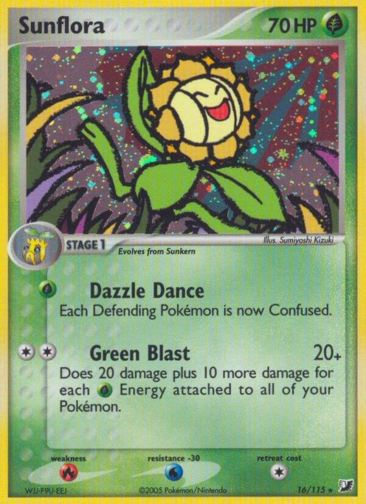 Pokemon Sunflora 16/115 Unseen Forces