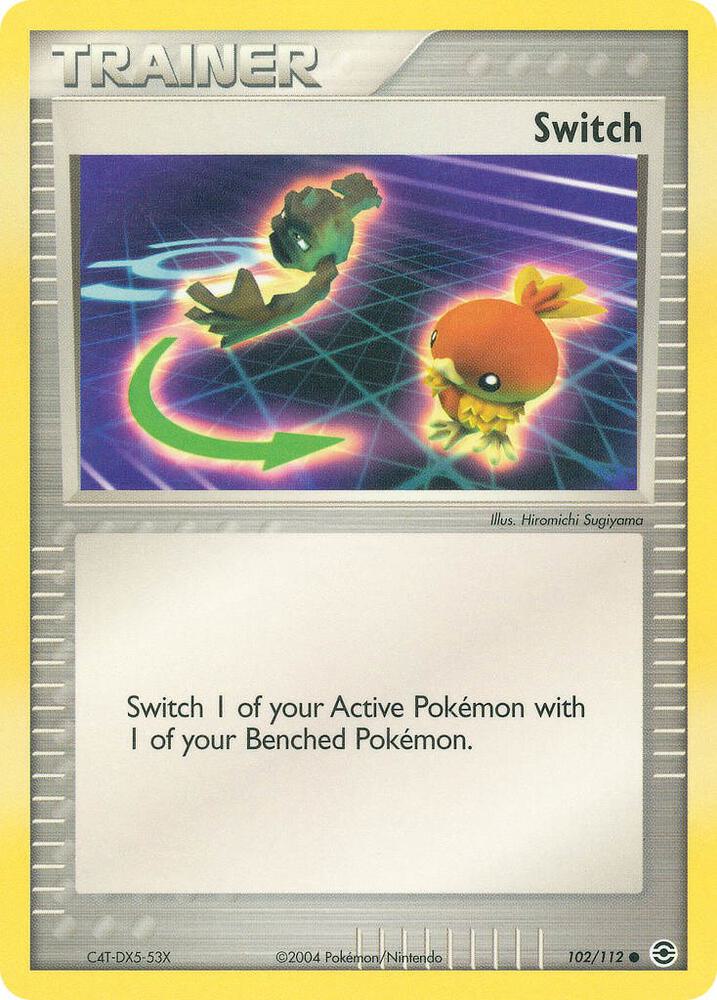 Pokemon Switch 102/112 FireRed & LeafGreen