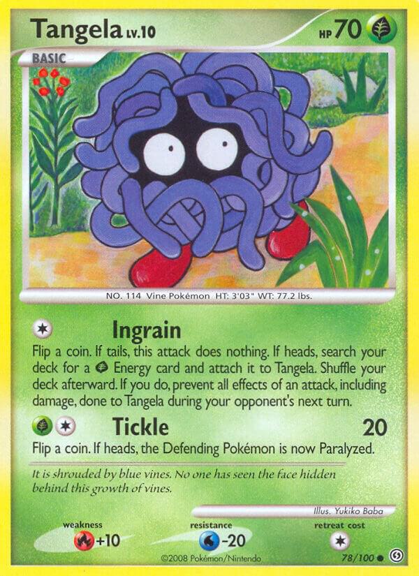 Pokemon Tangela 78/100 Stormfront