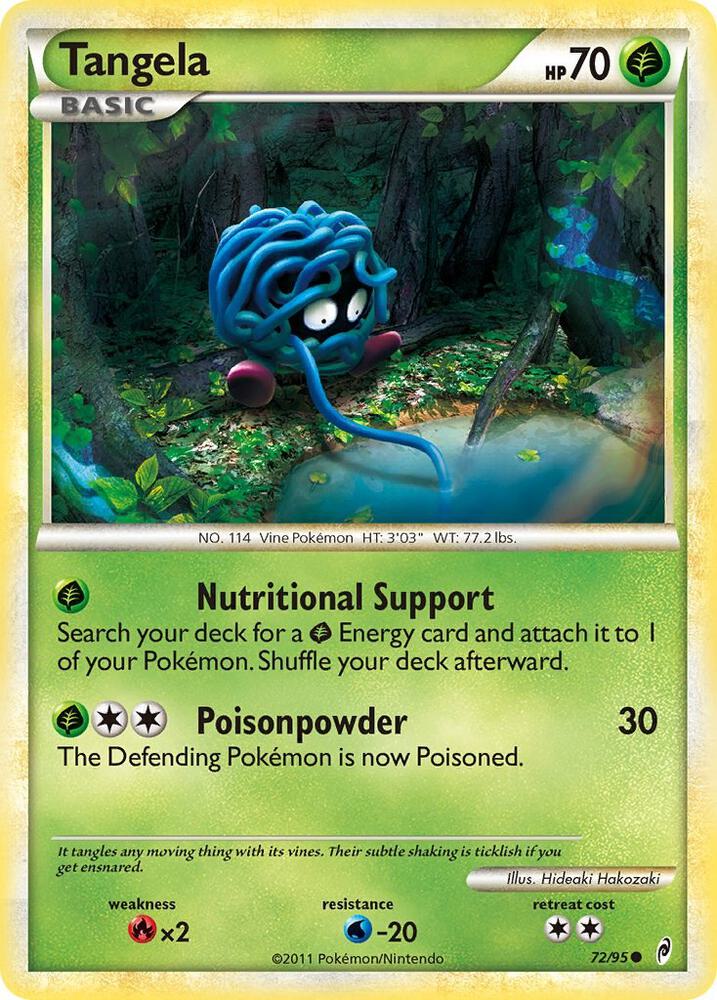 Pokemon Tangela 72/95 Call of Legends
