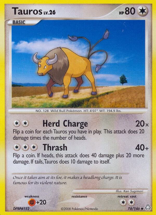 Pokemon Tauros 74/146 Legends Awakened
