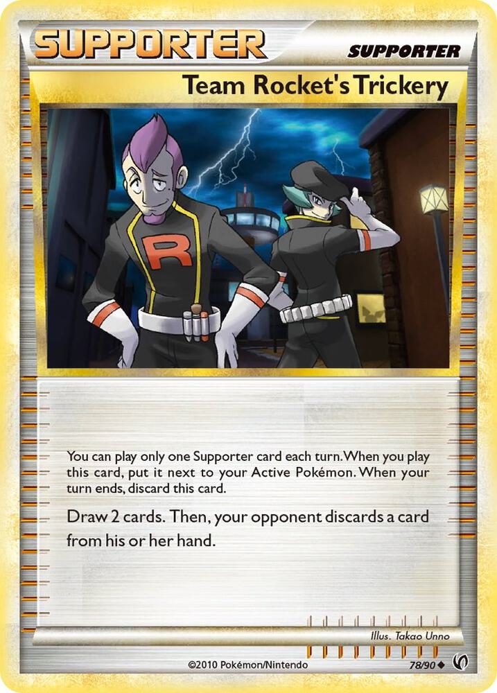 Pokemon Team Rocket's Trickery 78/90 Undaunted