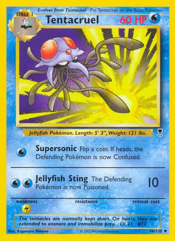 Pokemon Tentacruel 66/110 Legendary Collection