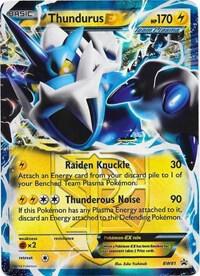 Pokemon Thundurus EX BW81 BW Black Star Promos
