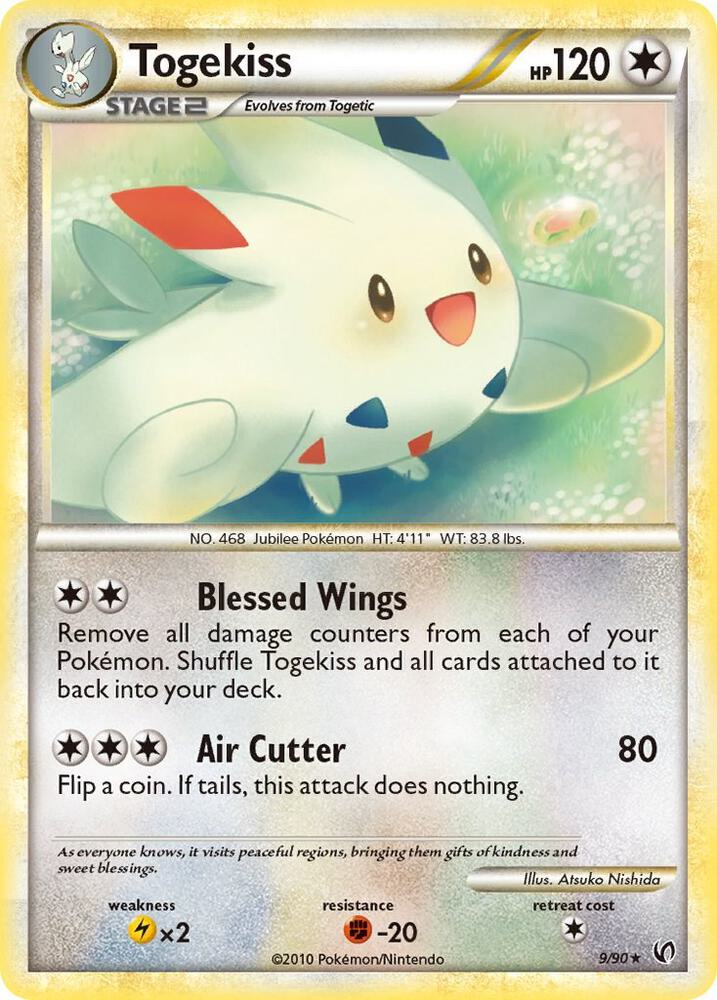 Pokemon Togekiss 9/90 Undaunted