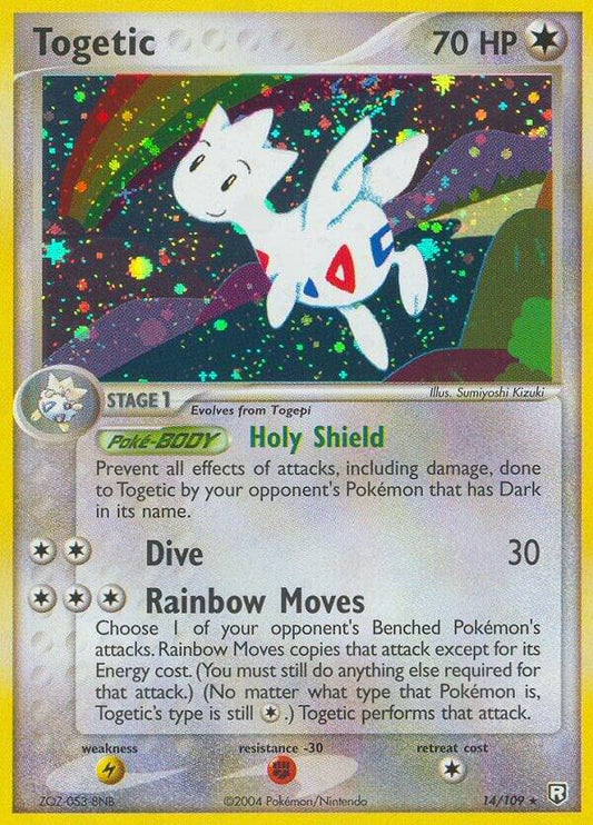 Pokemon Togetic 14/109 Team Rocket Returns