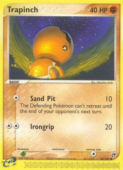 Pokemon Trapinch 82/100 Sandstorm