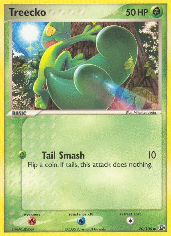 Pokemon Treecko 70/106 Emerald
