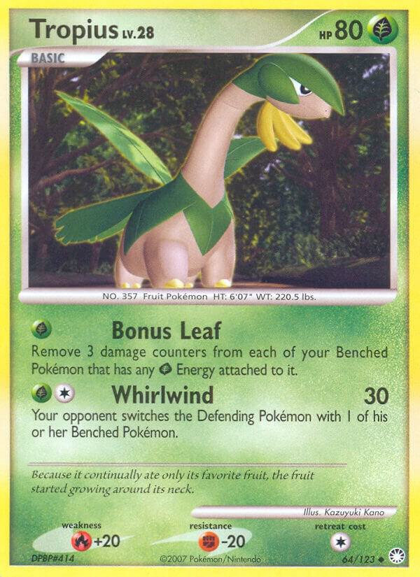 Pokemon Tropius 64/123 Mysterious Treasures