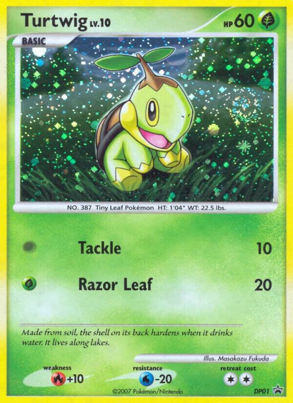 Pokemon Turtwig DP01 Diamond & Pearl Promos
