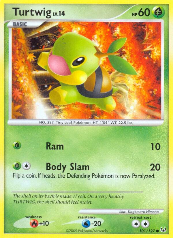 Pokemon Turtwig 101/127 Platinum
