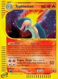 Pokemon Typhlosion 28/165 Expedition Base Set