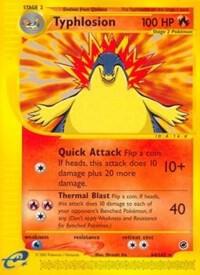 Pokemon Typhlosion 64/165 Expedition Base Set