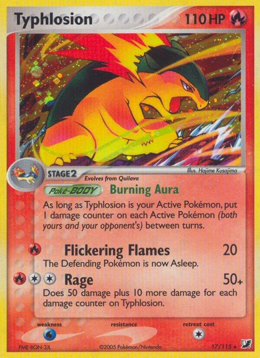 Pokemon Typhlosion 17/115 Unseen Forces