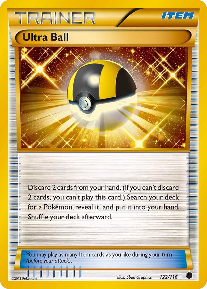 Pokemon Ultra Ball 122/116 Plasma Freeze