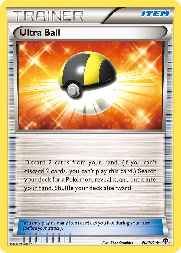 Pokemon Ultra Ball 90/101 Plasma Blast