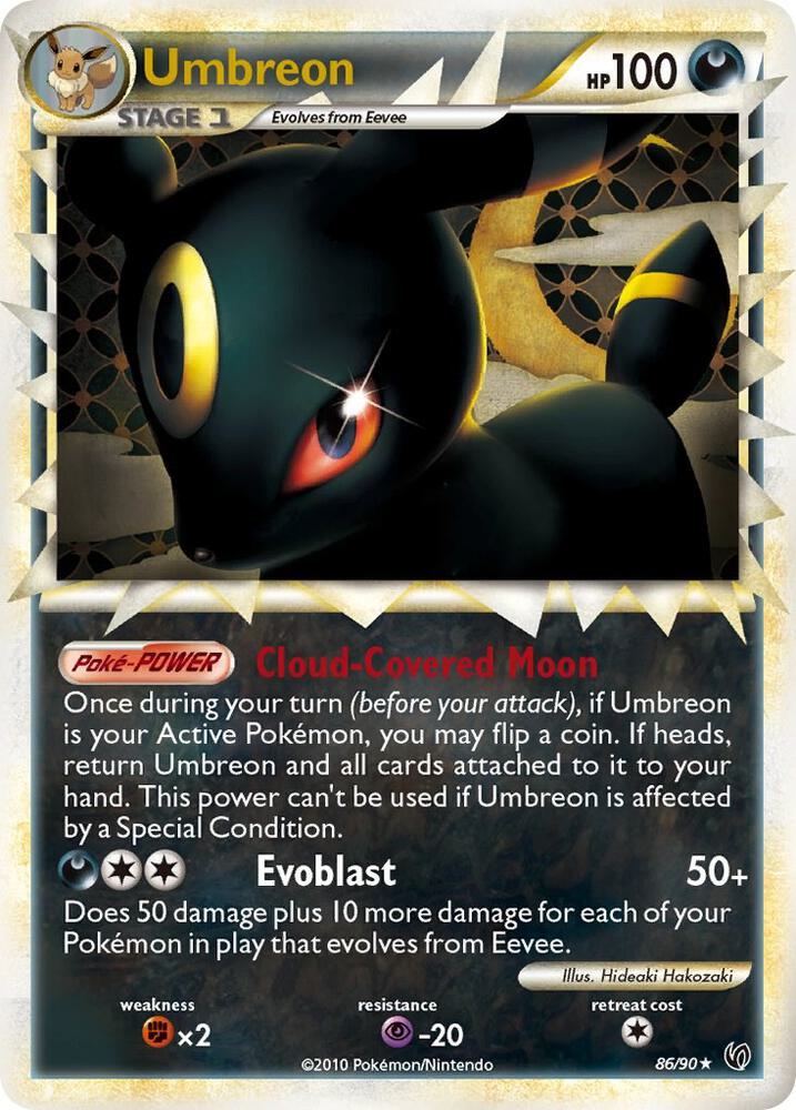 Pokemon Umbreon Prime 86/90 Undaunted