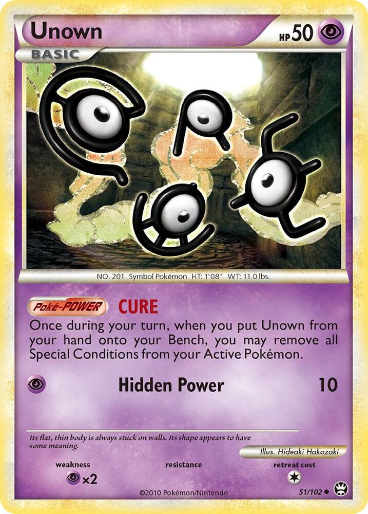 Pokemon Unown 51/102 Triumphant