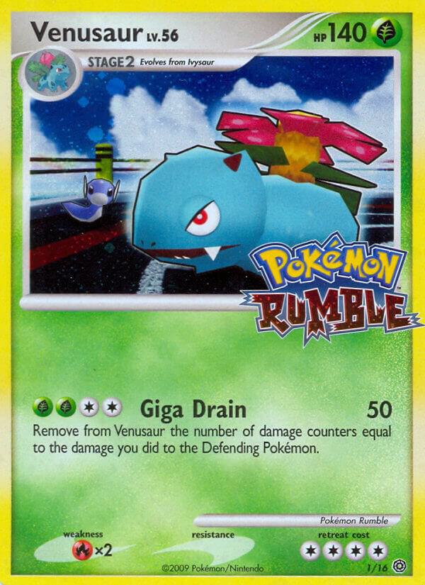 Pokemon Venusaur 1/16 Pokémon Rumble