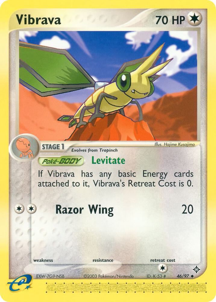 Pokemon Vibrava 46/100 Dragon