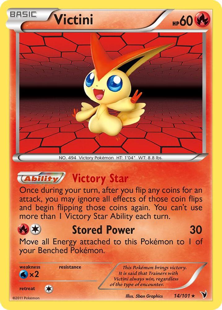 Pokemon Victini 14/101 Noble Victories