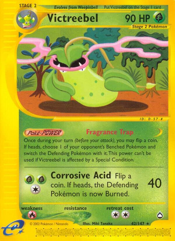 Pokemon Victreebel 42/147 Aquapolis
