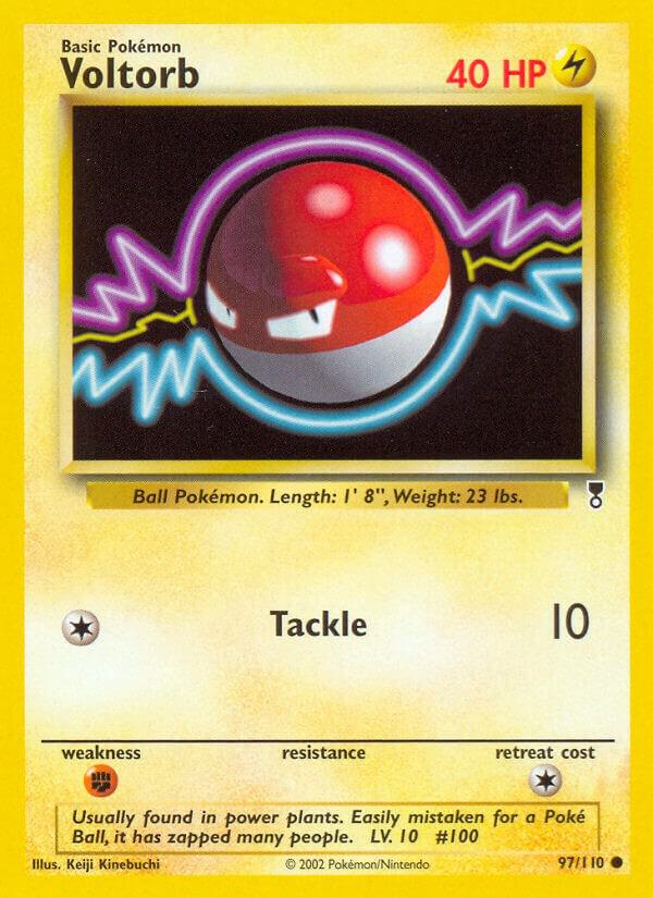 Pokemon Voltorb 97/110 Legendary Collection