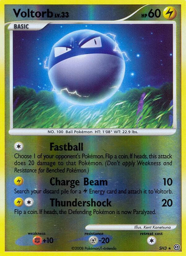 Pokemon Voltorb SH3 Stormfront