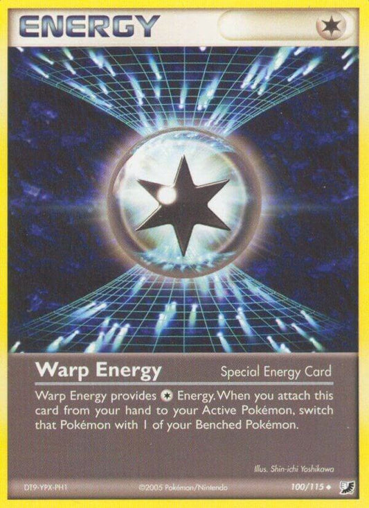 Pokemon Warp Energy 100/115 Unseen Forces