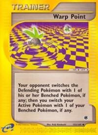 Pokemon Warp Point 152/165 Expedition Base Set